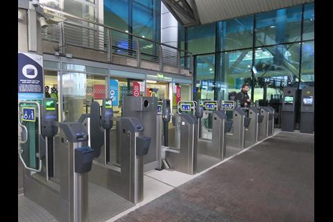 TransPennine Express has installed 15 Cubic Transportation Systems ticket gates at Manchester Airport station.